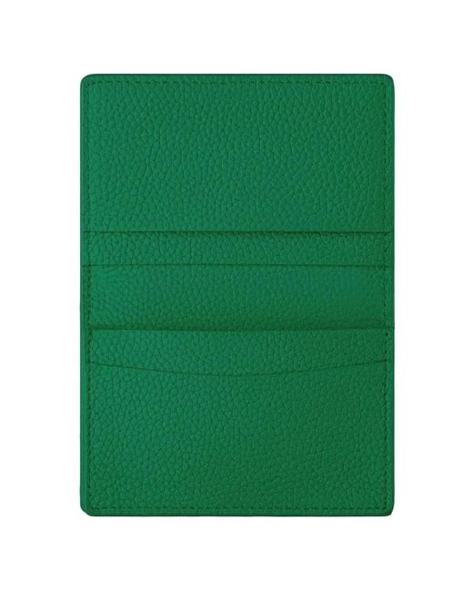 Maison De Sabre Green Leather Card Case