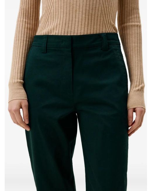 Marc O' Polo Green High-Waisted Trousers