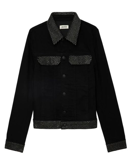 Zadig & Voltaire Kioky デニムジャケット Black