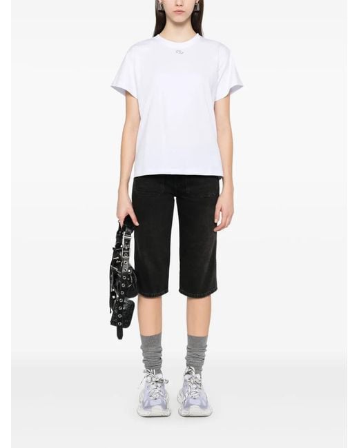DIESEL White T-Marey