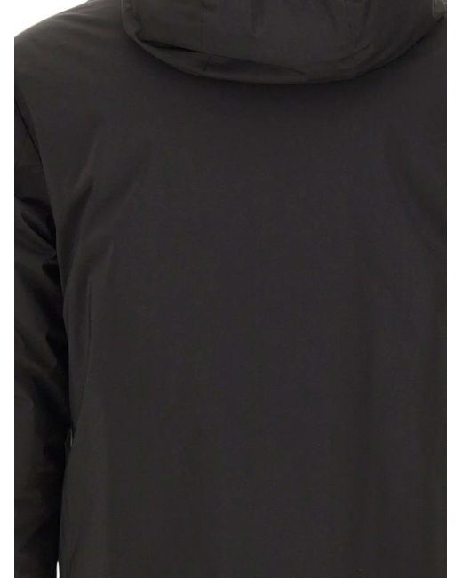Colmar Black Hooded Zip-Up Jacket for men