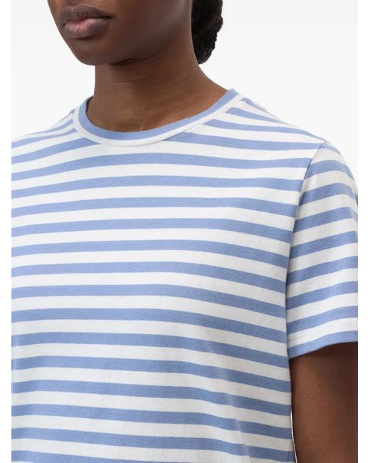 Closed Blue Striped Basic T-Shirt
