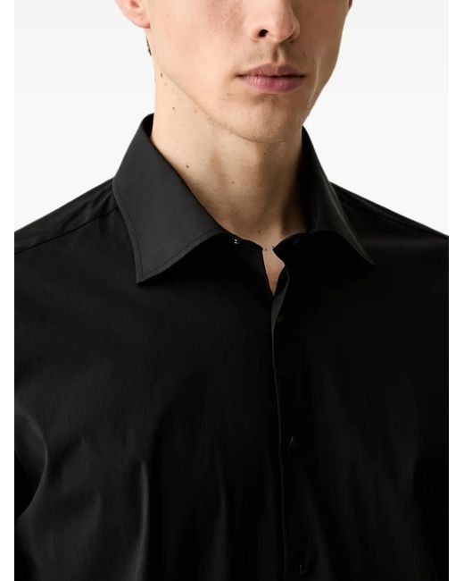 Karl Lagerfeld Black Chemise À Manches Longues for men