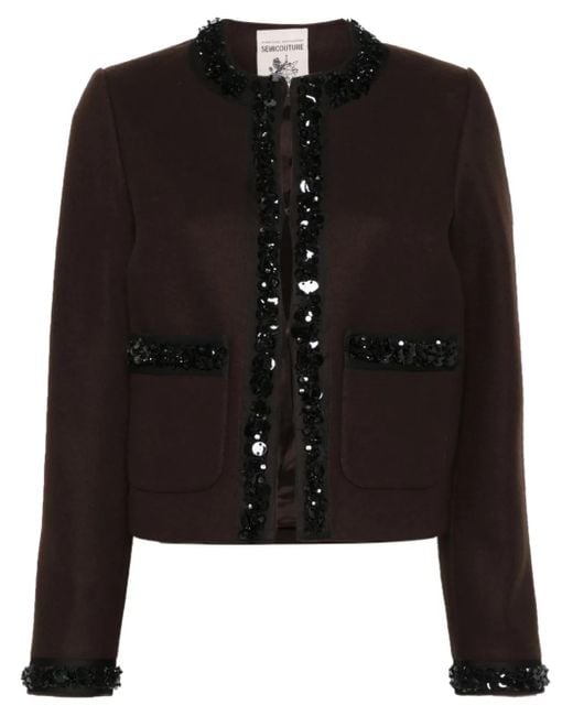 Semicouture Black Iryna Jacket