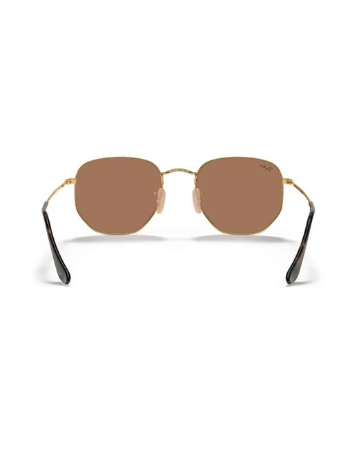 Ray-Ban Pink Hexagonal Sunglasses