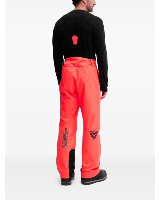 Rossignol Red Logo-Patch Ski Trousers for men