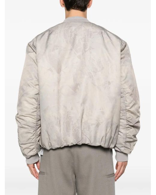 OAMC Natural Veste Bomber À Fermeture Zippée for men