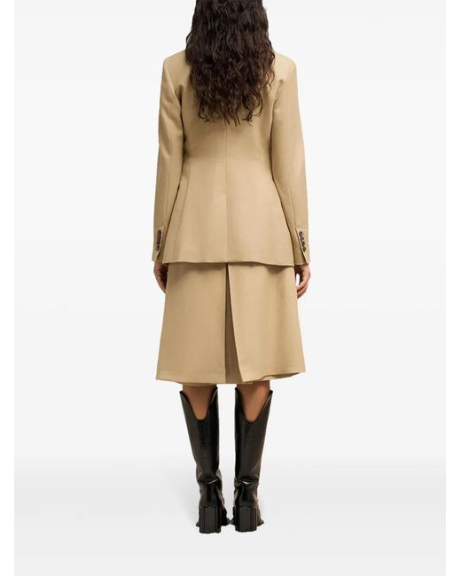 AMI Natural Double-Breasted Blazer