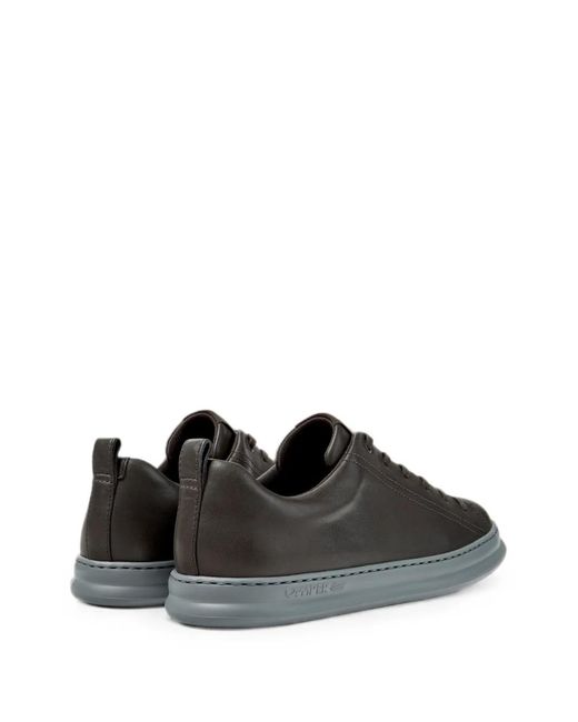Camper Black Runner Four Leather Sneakers for men
