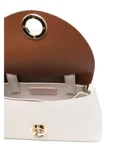 Coccinelle White Small Nikla Tote Bag