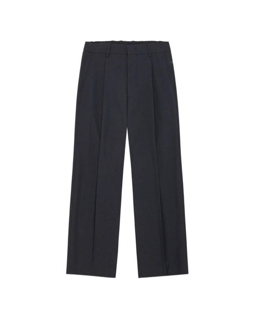 NN07 Blue Kay Pleated Trousers for men