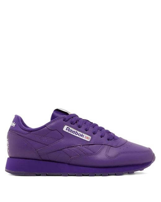 Reebok Purple Popsicle Leather Trainers for men