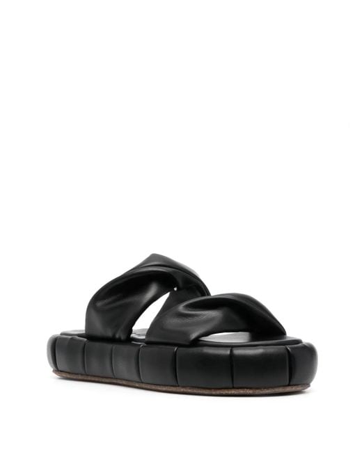 THEMOIRÈ Black Air Platform Sandals