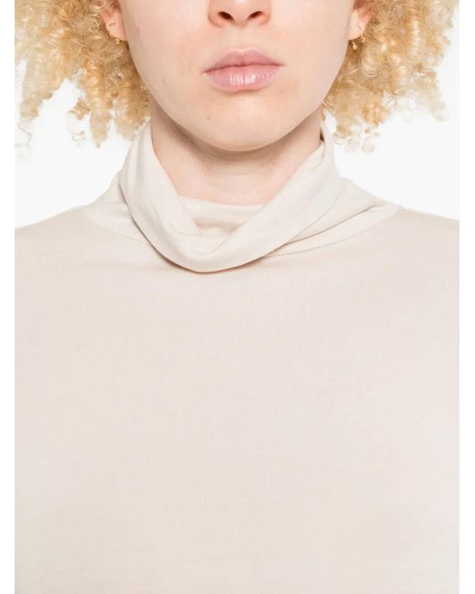 Marc O' Polo Natural Turtleneck Long-Sleeve T-Shirt