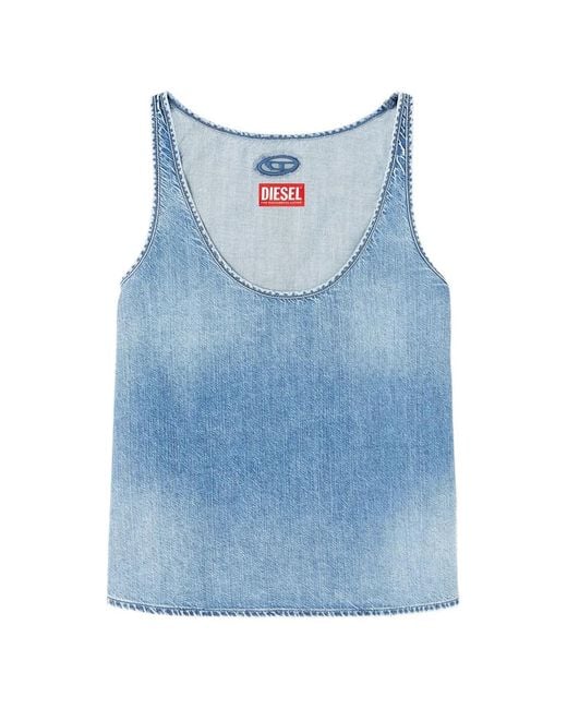 DIESEL Blue De-Misy-S Top