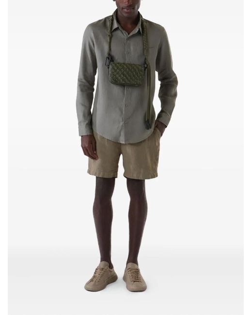 Osklen Natural Linen Shorts for men