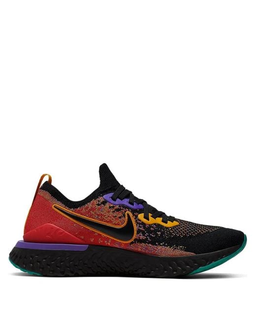 Baskets Epic React Flyknit 2 Nike en coloris Black