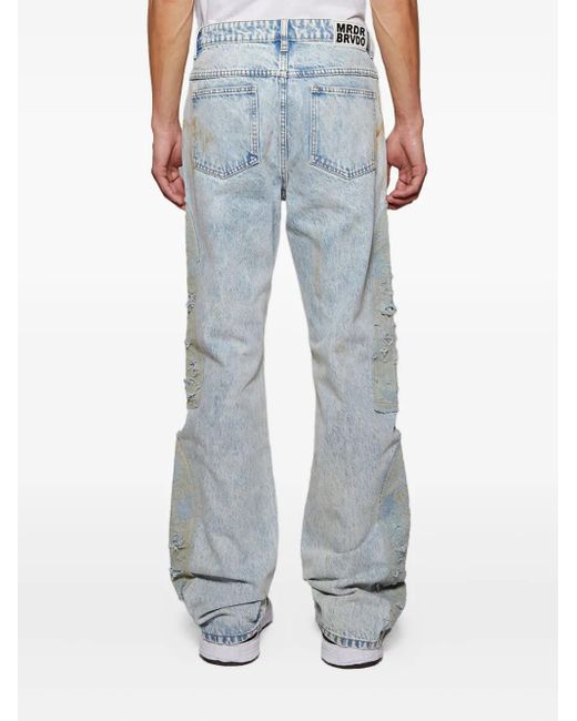 Who Decides War Blue Mechanic Jeans for men