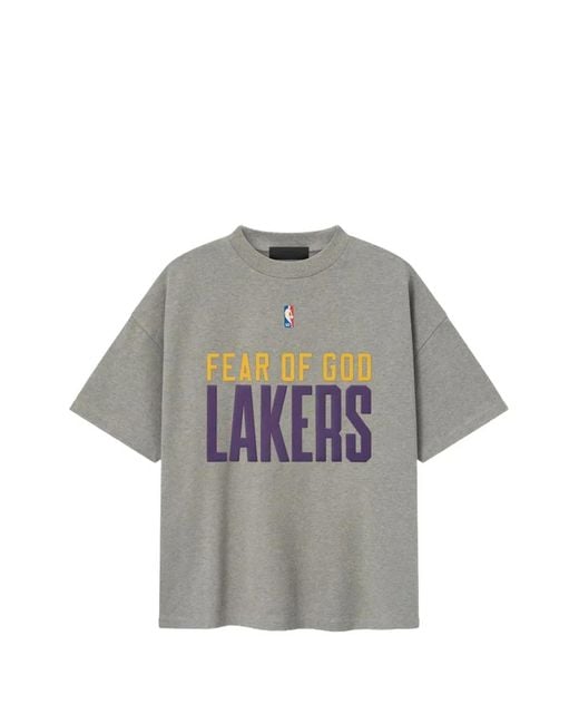 Fear Of God メンズ グレー Lakers 90´s Tシャツ 【公式通販】