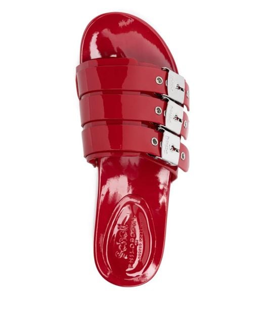 Philosophy Di Lorenzo Serafini Red X Scholl Sandals