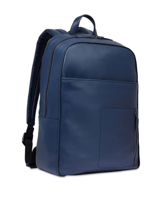 Lancel Blue Max De Leather Backpack for men