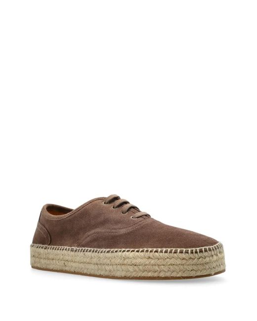 J.W. Anderson Brown Suede Sneakers for men