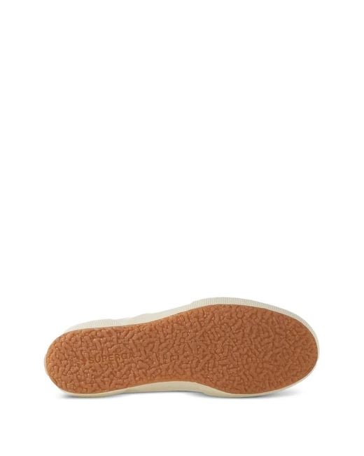Superga White 2430 Deck Sneakers for men