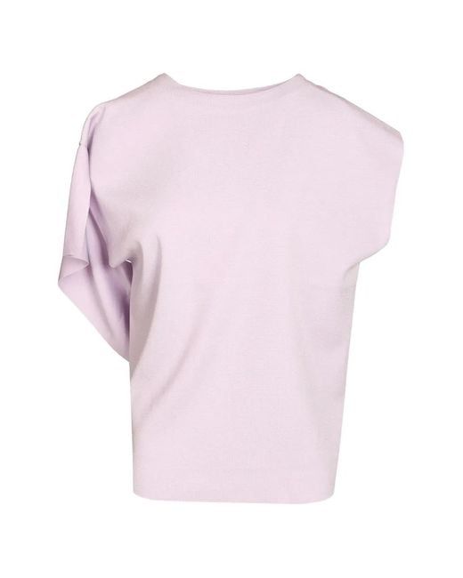 CFCL Pink Ac Milan Draped T-Shirt