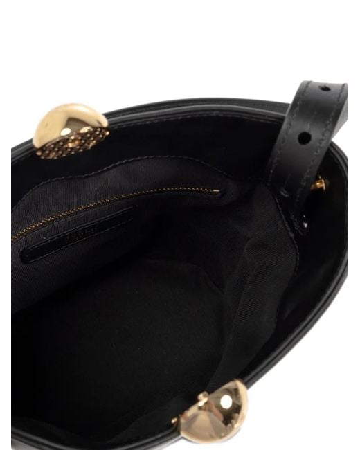 Furla Black Mini Sfera Soft Shoulder Bag
