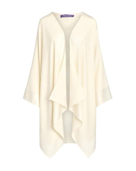 Ralph Lauren Natural Contrast-Trim Scarf
