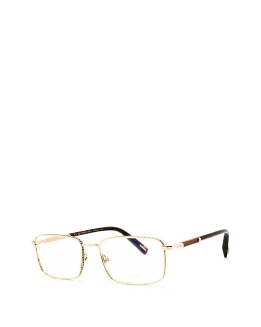 Chopard White Lunettes De Vue À Monture Rectangulaire for men