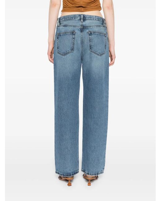 FRAME Blue Le Jean Ankle Jeans