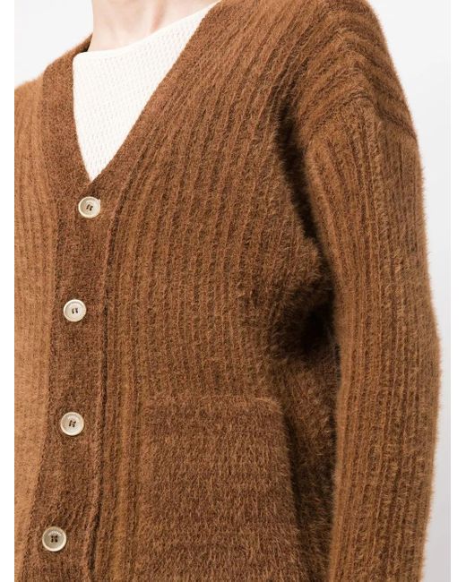 Chaqueta Le Cardigan Neve con bolsillo en la manga Jacquemus de hombre de color Brown