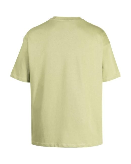 Phobia Yellow Lightning-Print Cotton T-Shirt for men