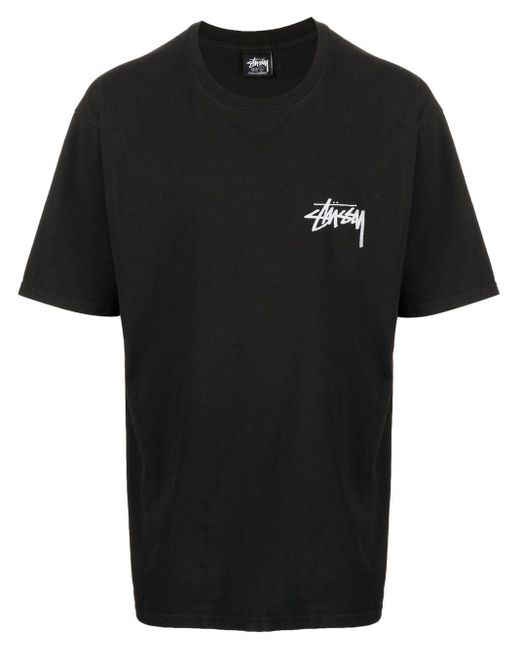 Stussy T-shirt Met Grafische Print in het Black voor heren