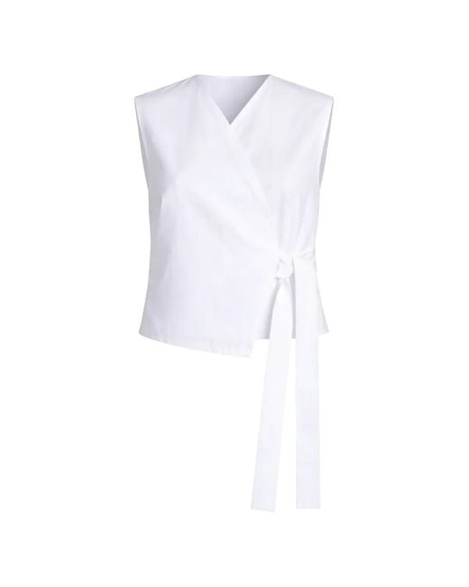 Liviana Conti White Blouse Timothy