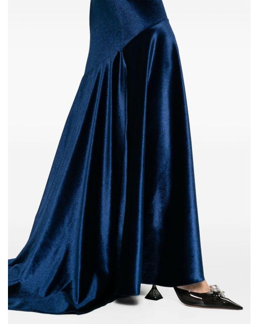 Atu Body Couture ノースリーブ イブニングドレス Blue