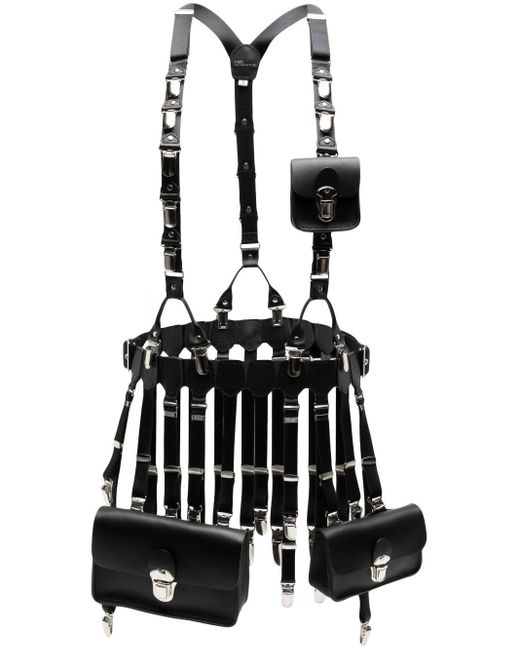 Noir Kei Ninomiya Multiple-pocket Adjustable-fit Harness in White