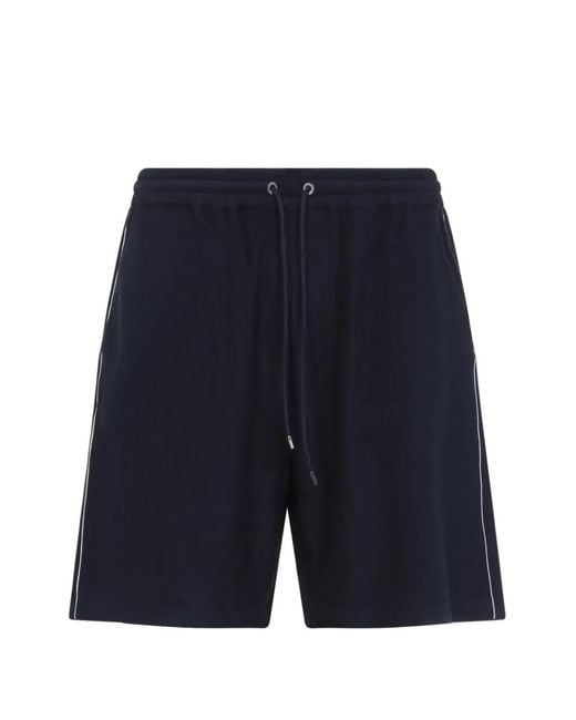Ralph Lauren Blue Elasticated Drawstring Shorts for men