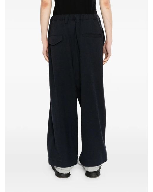 Maison Mihara Yasuhiro Blue Wool Layered Pants for men