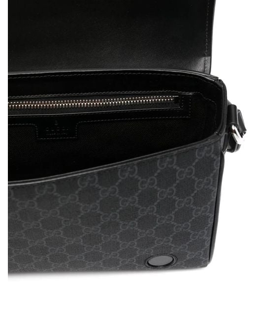 Gucci Gg Super Kleine Crossbodytas in het Black voor heren