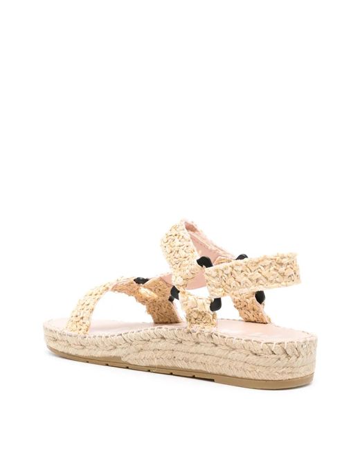 Manebí Natural Yucatan Raffia Espadrilles