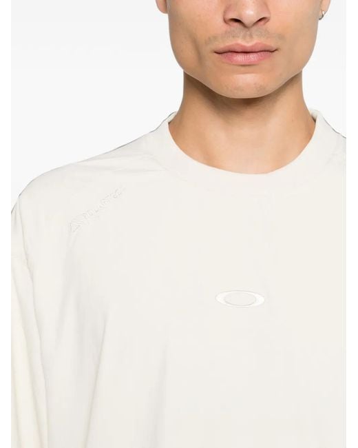 Oakley White Logo-Embroidered Sweatshirt for men