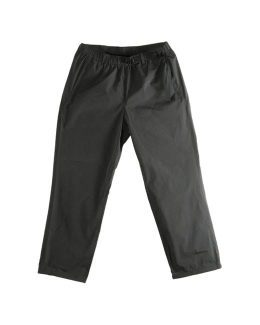Goldwin Gray Dope Dyed Ripstop Trousers