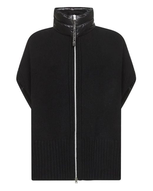 Herno ハイネック パデッドコート Black
