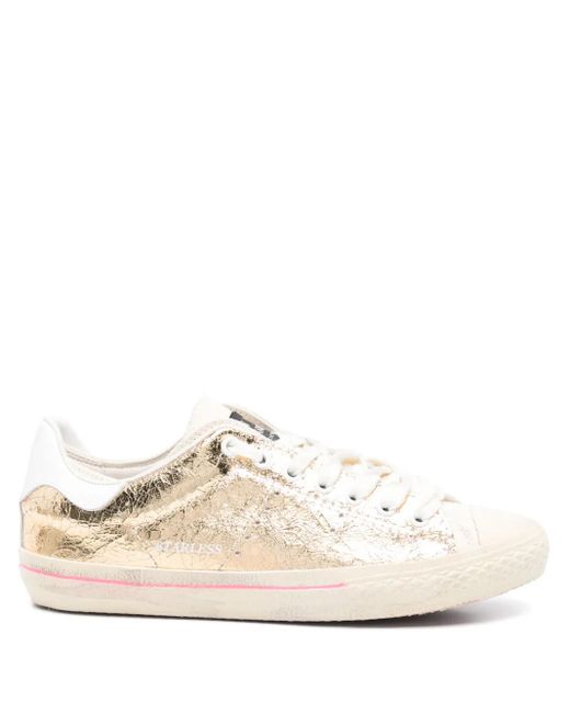 HIDNANDER White Starless Sneakers
