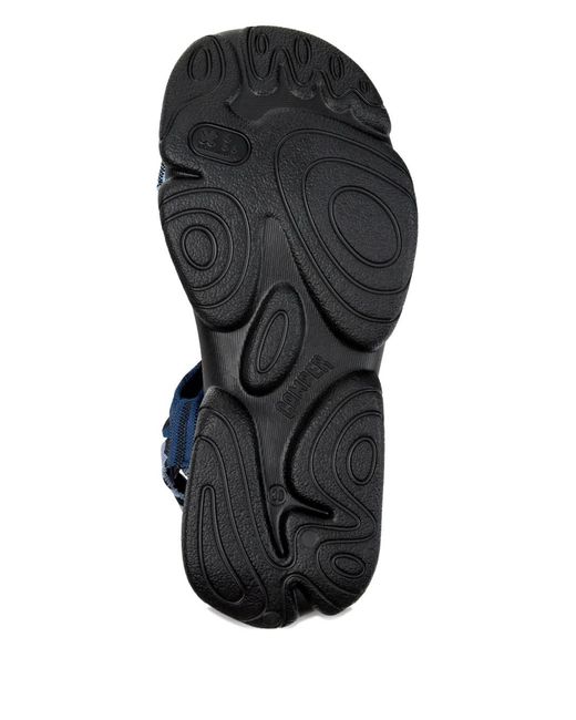 Camper Blue Striped Karst Sandals