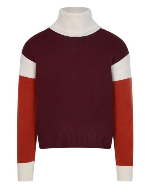 Aztech Mountain Red Bayer Pullover