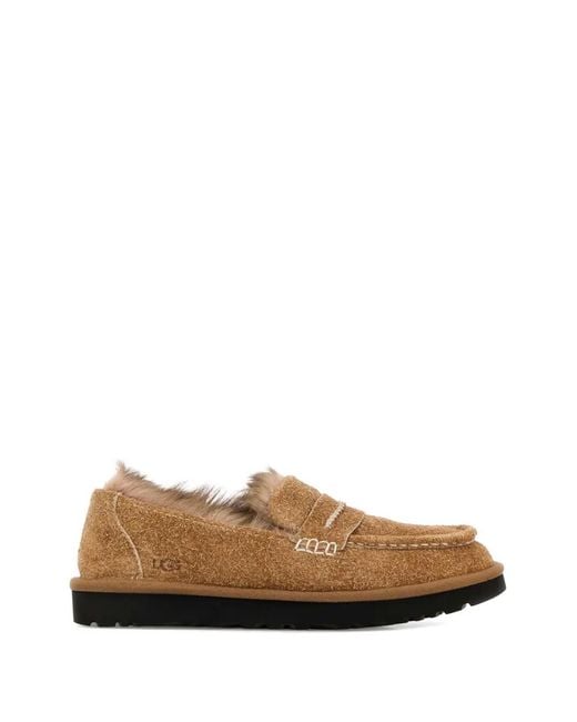 Ugg Brown Ellis Suede Loafers
