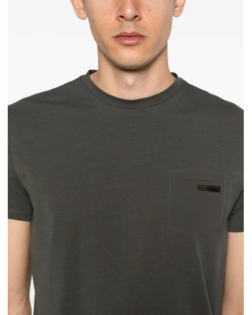 Rrd Black Revo Patch-Pocket T-Shirt for men